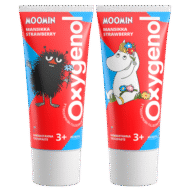 Oxygenol Moomin 50ml Mansikka hammastahna 3+
