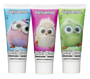 Oxygenol 50ml AngryBirds vadelma